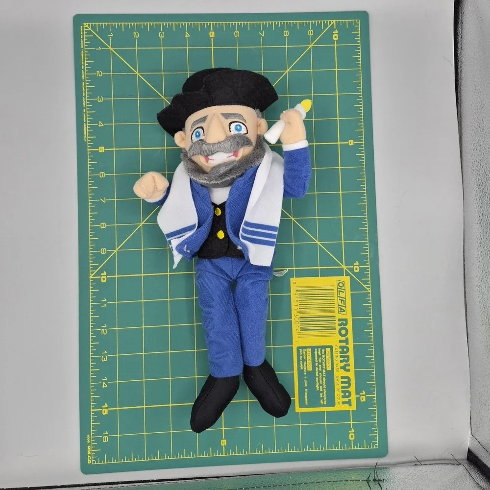 Hanukkah The Mensch on a Bench Plush Doll & Book Decor‎ Hardcover Book